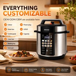Cuisinière électrique intelligente multifonctionnelle 12-en-1 en acier inoxydable de haute qualité, à économie d'énergie, antiadhésive, pour la famille - Product Image 5