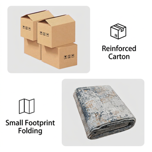 พรมแคชเมียร์ลายทางพับได้สไตล์เรโทร EiffelHome Temuamazon ขายดี ผ้าสไตล์อเมริกันสำหรับการค้าข้ามพรมแดน - Product Image 5