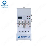 Machine de remplissage anticorrosive semi-automatique de HYSG-2A pour le baril de solution d'hypochlorite du sodium 1-5L