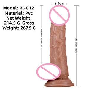 Dildo réaliste à texture douce, modèle de pénis pour femmes européennes et américaines, jouet sexuel pour adultes, dildo en silicone réaliste - Product Image 6