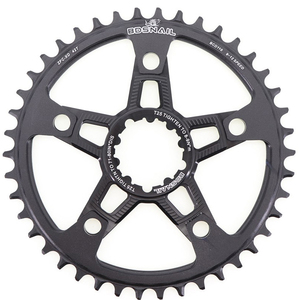 Adaptador de platos de aluminio para bicicleta de montaña, carretera, BMX y cruisers, 110/104 BCD, compatible con bielas X9, <span class=keywords><strong>XX1</strong></span>, X0, X01 - Product Image 2