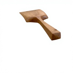 Spatule de service en bois naturel faite à la main, nouveau style chinois, écologique, légère, ustensile de cuisine - Product Image 5
