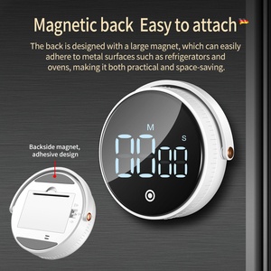 Chất lượng cao từ tính Loud kỹ thuật số nhà bếp đếm ngược hẹn giờ đếm ngược lên đồng hồ hiển thị đếm ngược kỹ thuật số hẹn giờ để nấu ăn - Product Image 3