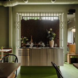 Professional Modern Dessert Shop Interior Fitting Solution | OEM Custom Wooden <b>Sweet</b> Showcase - Product Image 1