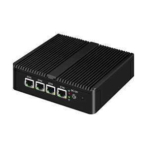 Công nghiệp indust 4 * Nics <span class=keywords><strong>CPU</strong></span> tường lửa hồ <span class=keywords><strong>Dual</strong></span> <span class=keywords><strong>Core</strong></span> Bộ vi xử lý công nghiệp Wifi USB không quạt <span class=keywords><strong>CPU</strong></span> Intel <span class=keywords><strong>Celeron</strong></span> n4000 Mini PC - Product Image 2