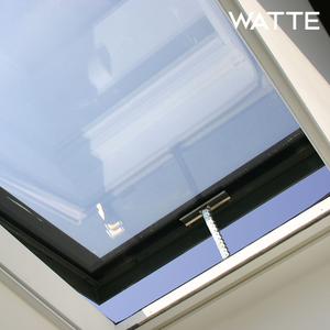 Fenêtre à ouverture automatique en aluminium haute résistance, à montage supérieur, isolation thermique moderne, installation facile pour l'intérieur des villas - Product Image 3