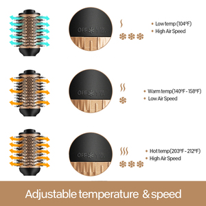 Secador de Pelo Eléctrico 3 en 1 de Fábrica, 1200W, Voluminizador, Secador, Alisador, Cepillo Secador Giratorio para un Peinado sin Esfuerzo - Product Image 4