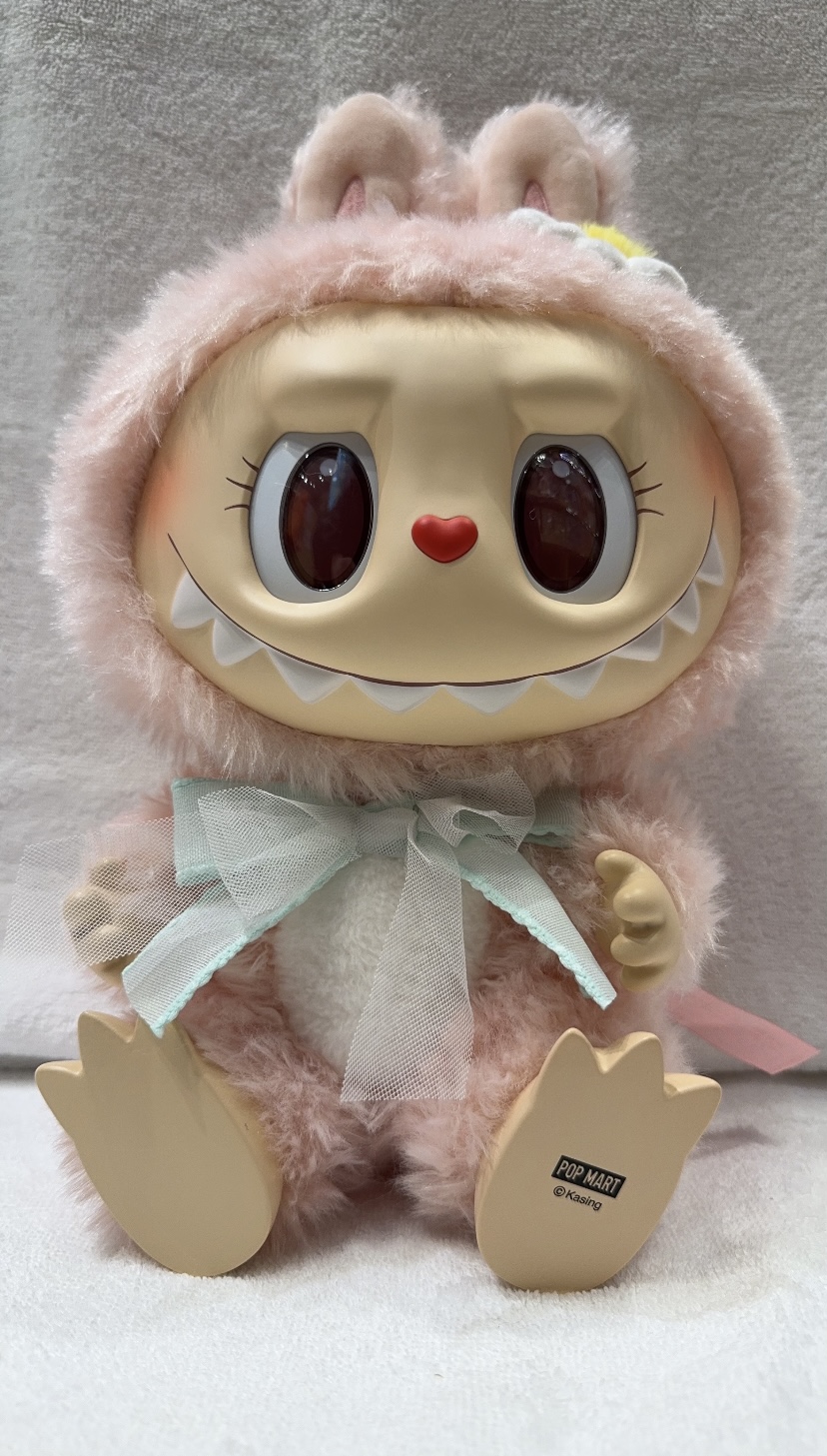 Pop Mart Labubu Mokoko Close to Sweet Vinyl Plush Doll