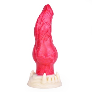 Dildo Monster Tusk, Juguetes Sexuales con Ventosa, Masajeador de Próstata y Pene, Dildo de Silicona para Masturbación Femenina - Product Image 1