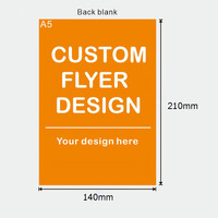 Affiches personnalisées imprimées en couverture rigide et souple – Impression offset sur papier/carton pour flyers/brochures