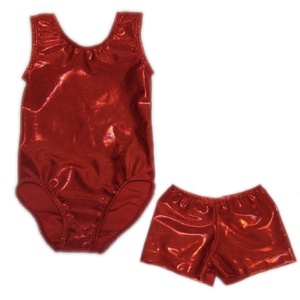 Vadulyer Groothandel Op Maat Beste Deals Spandex Meisjes Rythmic Gymnastiek Maillots Met Korte Broek - Product Image 4