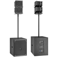Altavoz Coaxial Profesional de 6.5 Pulgadas, Subwoofer Activo de 15 Pulgadas, Sistema de Audio DSP PA para Exteriores, Ideal para Eventos y Bodas