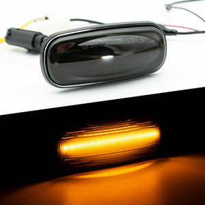 Luces de Marcador Ámbar, Luz de <span class=keywords><strong>Señal</strong></span> de Giro <span class=keywords><strong>Lateral</strong></span> Dinámica, Lámpara <span class=keywords><strong>Lateral</strong></span> para Land Rover Defender Discovery II Freelander - Product Image 4