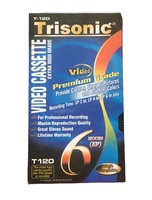 Cassettes vidéo VHS vierges T120/160, emballage en boîte cadeau en plastique