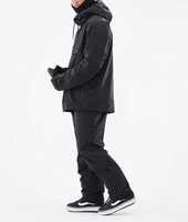 Ski personnalisé vêtements de neige hiver chaud à capuche imperméable Sport de plein air montagne imperméable veste de Ski respirant Snowboard veste hommes