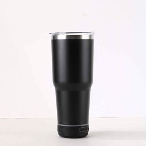 Mug en acier inoxydable pour adultes avec une capacité de 30 oz et un design moderne, mug avec haut-parleur - Product Image 2