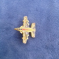 Médaille en métal personnalisée émail dur avion épinglette sans frais de moule, 3d air avion doux émail broches badge broche chapeau clip