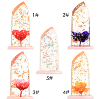 Longue durée nutritif lèvre fleur baume lèvres hydratant magique température changement de couleur clair gelée rouge à lèvres PH baume à lèvres