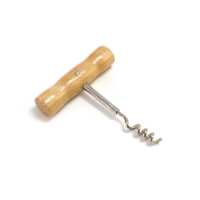 Ouvre-tire-bouchon de bouteille de vin de sécurité alimentaire classique avec manche en bois anti-moisissure pour la maison intérieure