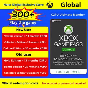 Entrega instantánea Código de canje XGPU por 3 años para Xbox para membresía de Microsoft Usuario de 1 año 36 meses Recarga XGP Gold - Product Image 3
