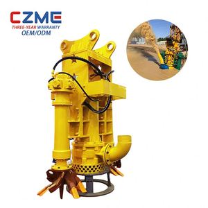 CZME Non-Clogging Sewage Suction Pump Excavator Hydraulic Submersible Sand Suction Pump for Pond Cleaning - Product Image 1