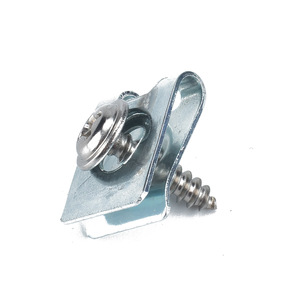 Support de plaque d'immatriculation de moto en acier en forme de U pour réparation et remplacement arrière - Product Image 1