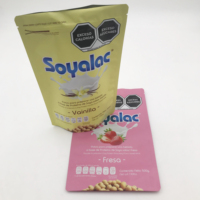 Sachet Doypack Personnalisé pour Lait en Poudre, Sac d'Emballage Alimentaire en Plastique Refermable avec Fermeture Zip, Qualité Alimentaire