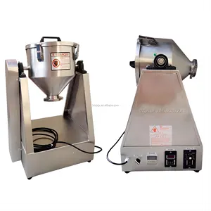 DZJX Auto Batch Tumble Dry Powder Food Drum Mixer/Food Powder Mixing Machine/Hamil Lab Mixer For Powder