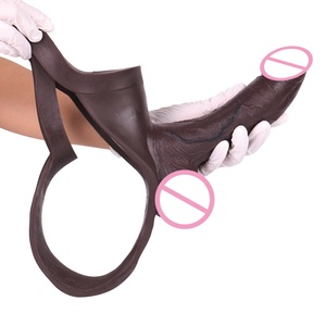 ปลอกอวัยวะเพศชายแบบซิลิโคนสีน้ำตาลอ่อน SXXY รุ่น Ultra Penis Sleeve Thongs ให้ความรู้สึกเหมือนผิวจริง แบบกลวง สำหรับผู้ชาย ช่วยเพิ่มขนาดอวัยวะเพศชาย - Product Image 2