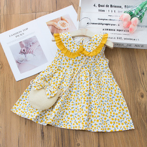 ชุดเดรสเด็ก ลายดอกไม้ ชุดแฟนซี ชุดราตรีสำหรับเด็กผู้หญิง - Product Image 4