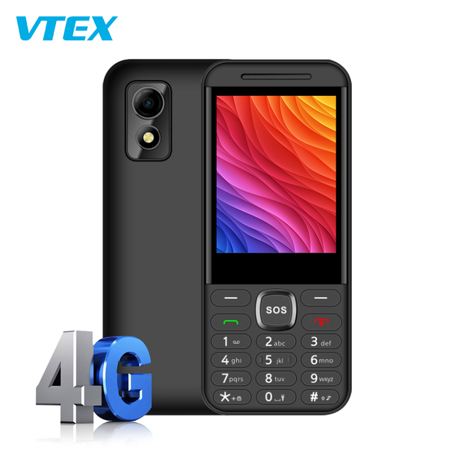 Factory Original 2.8 Inch HD LED Display Basic 4G LTE Feature Phone with Rugged Design and Flashlight