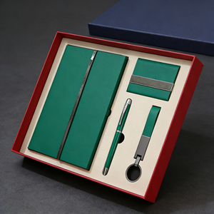Set de Regalo Corporativo Personalizado, Cuaderno de Cuero de Tapa Dura de Lujo, Kits Ejecutivos, Regalo Promocional Empresarial con Caja, Regalo Conmemorativo - Product Image 4