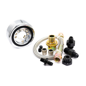 ชุดเกจวัดอุณหภูมิและแรงดันน้ำมันเครื่องสำหรับเครื่องยนต์ Ls B20 Vtec ฮอนด้า สีดำ น้ำเงิน แดง เงิน ชุดอัพเกรด - Product Image 2