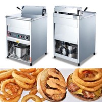 Philadelphie restaurant électrique friteuses aliments frits poulet empanada friteuse machine de pommes de terre puces gaz friteuse commerciale