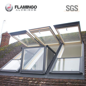 Fenêtre d'auvent à manivelle en aluminium électrique réglable automatique de haute qualité robuste - Product Image 1