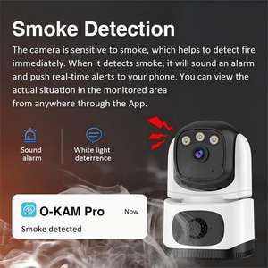 Almacenamiento Gratuito en la Nube, Aplicación O-kam PRO, Seguridad Interior, Detección de Humo y Gas, Infrarrojos, <span class=keywords><strong>WiFi</strong></span>, Red Inalámbrica, Acceso Remoto, Cámara CCTV - Product Image 3