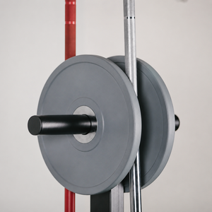 DW SPORTS Étagère de rangement verticale en métal durable avec roues pour salle de sport, fitness à domicile, <span class=keywords><strong>CrossFit</strong></span> – Supporte les plaques de musculation, barres et haltères - Product Image 4