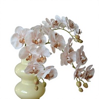 Bunga Buatan Anggrek Kupu-kupu Film Feel Film Dekorasi Pernikahan Bunga Palsu Phalaenopsis Dekorasi Pesta Rumah Alat Peraga Fotografi