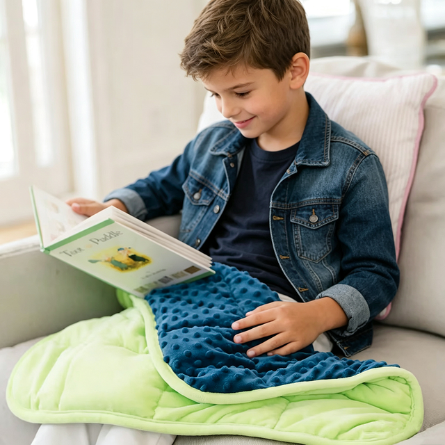 Weighted Lap Pad Sensory Weighted Lap Blanket for Kids Concentration Calming Sensory Therapy for Special Needs