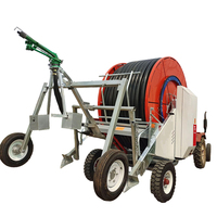 Machine d'irrigation et d'arrosage métallique robuste de grande capacité, fabriquée en Chine, avec fonctions de découpe et de fonderie, pour usage agricole mobile