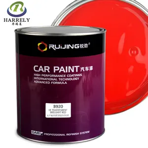1k ऑटो पारदर्शी लाल क्रोम पेंट सुपर गुणवत्ता स्प्रे कार पेंट