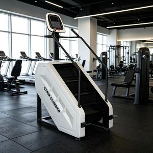Equipo de Ejercicio Cardiovascular HIIT de Cuerpo Completo con Absorción de Impactos para Escaleras Comerciales, Color Blanco - Product Image 3