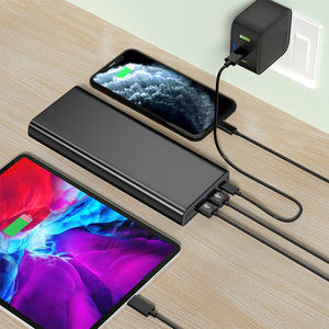 Nuevos bancos de energía portátiles 3,0 para computadora portátil 100W 65W Usb C Pd carga rápida 26800Mah 20000 Mah 30000 Mah <span class=keywords><strong>Powerbank</strong></span> Laptop Power Bank - Product Image 4