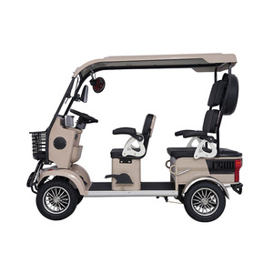 Véhicules de golf électriques 4 places OEM BRT en gros, à 4 roues, haute vitesse, longue portée, moteur 60V 800W, charge utile 750kg - Product Image 1