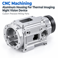 Boîtier en aluminium usiné CNC pour dispositif de vision nocturne à imagerie thermique, pièces usinées de précision sur mesure