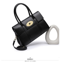 Sacs à bandoulière en cuir véritable de haute qualité pour femmes, sacs fourre-tout de créateur grande capacité, sacs messager à bandoulière pour dames, sacs à main tendance - Product Image 6