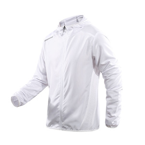 <span class=keywords><strong>Veste</strong></span> bomber pour <span class=keywords><strong>homme</strong></span>, légère, en soie glacée, pour l'extérieur, à séchage rapide, respirante, protection solaire - Product Image 6