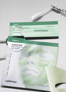 CELIMAX JI WOO GAE CICA PHA PEEL Masque Gel 2 Étapes 4EA - Product Image 2