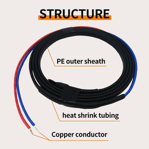 12V 13,5 V DC bajo voltaje RV protección del sistema de agua autolimitante calefacción inteligente vehículo tubo tanque autorregulador Cable de calor - Product Image 5