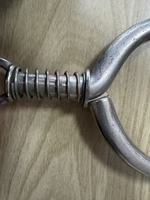 Anillo de Sujeción para Ganado con Resorte, Instrumentos Veterinarios, Pinza Nasal para Vacas con Resorte